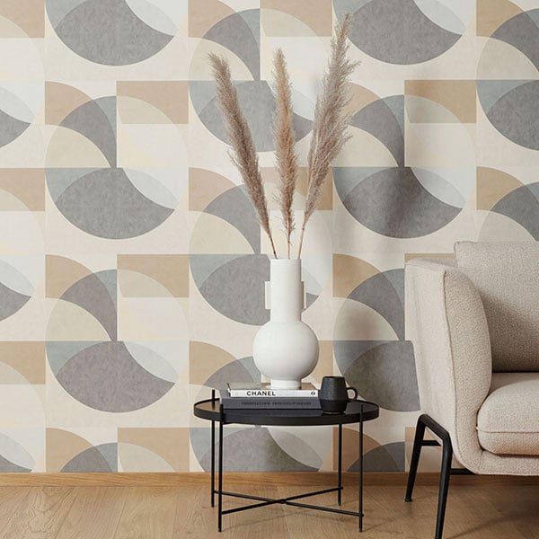 Galerie Wallpaper Product code: 10150-02R - ELLE Decoration Wallpaper Collection - Grey Beige Colours -  