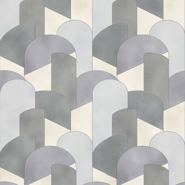 Galerie Wallpaper Product code: 10155-10 - ELLE Decoration Wallpaper Collection - Grey Silver Beige Colours -  