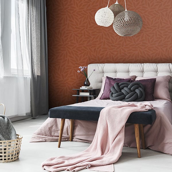 Galerie Wallpaper Product code: 12024R - Design Wallpaper Collection - Orange Dark Orange Colours -  