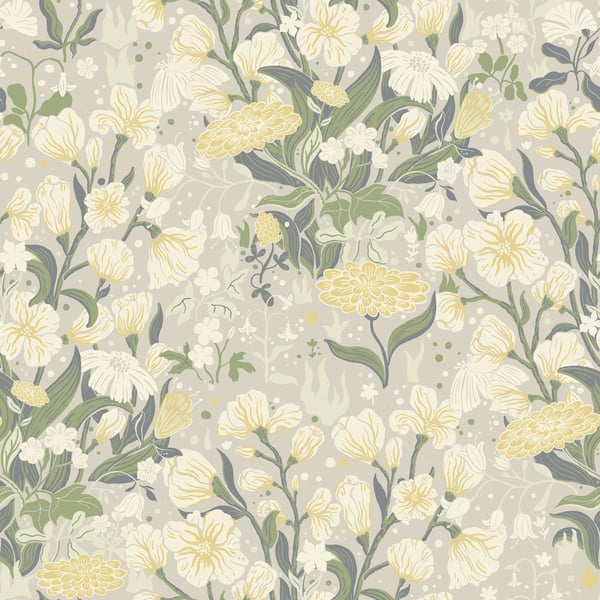 Galerie Wallpaper Product code: 22012 - Fagring Wallpaper Collection - Yellow Colours -  