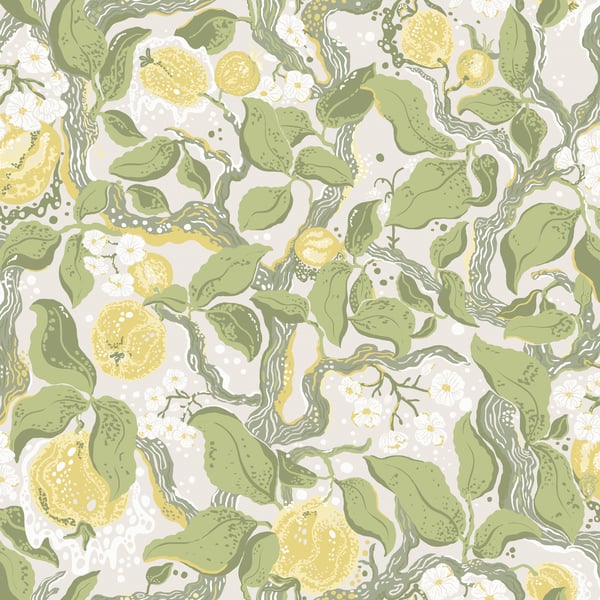 Galerie Wallpaper Product code: 22027 - Fagring Wallpaper Collection - Yellow Colours -  
