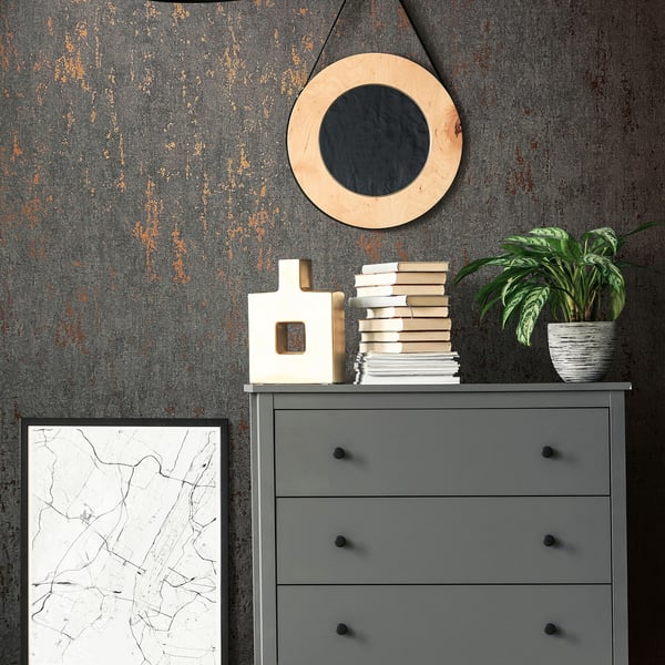 Galerie Wallpaper Product code: 35146_2 - City Romance Wallpaper Collection - Anthracite Colours -  