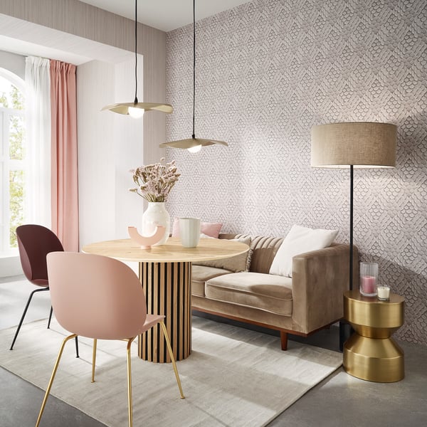 Galerie Wallpaper Product code: 35812_2 - Fashion Icon Wallpaper Collection - Red Brown Colours -  