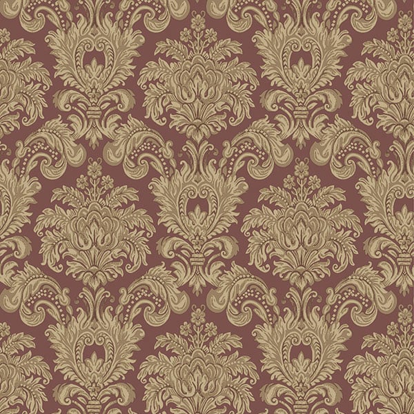 Galerie Wallpaper Product code: 3938 - Italian Damasks 3 Wallpaper Collection - Red Gold Colours -  