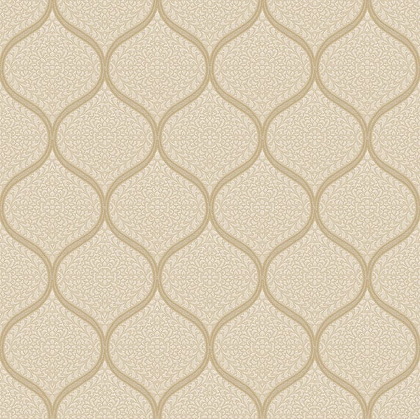 Galerie Wallpaper Product code: 3951 - Italian Damasks 3 Wallpaper Collection - Cream Beige Gold Colours -  