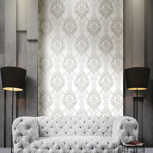 Galerie Wallpaper Product code: 42520R - Opulence Wallpaper Collection - Grey Colours -  