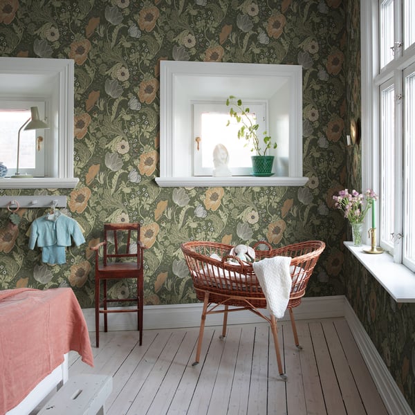 Galerie Wallpaper Product code: 44104_2 - Apelviken 2 Wallpaper Collection - Green Colours -  