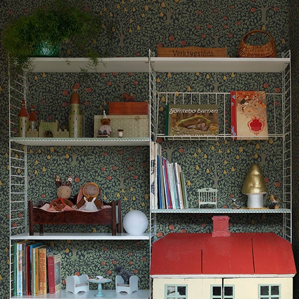 Galerie Wallpaper Product code: 44110_2 - Apelviken 2 Wallpaper Collection - Black Green Colours -  