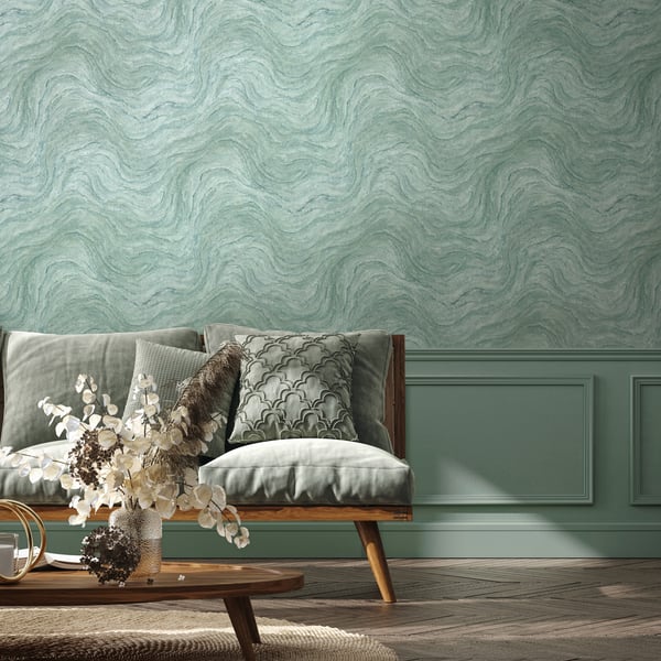 Galerie Wallpaper Product code: 45759_2 - Bricks And More Wallpaper Collection - Green Colours -  