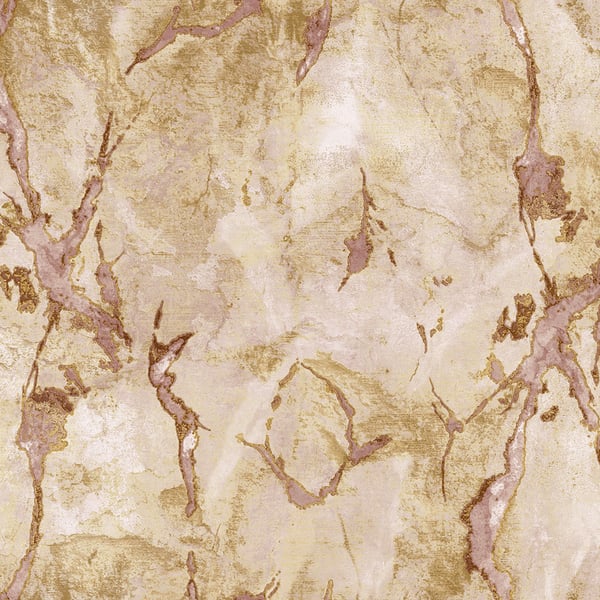 Galerie Wallpaper Product code: 49353 - Stratum Wallpaper Collection - gold pink Colours -  