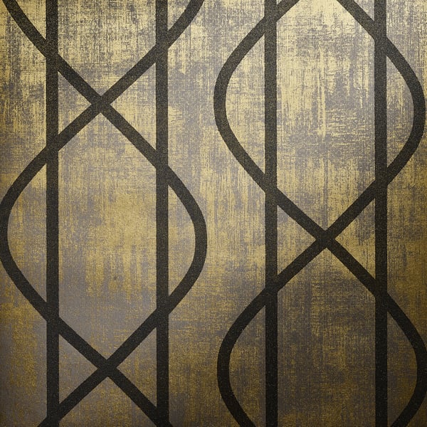 Galerie Wallpaper Product code: 51213 - Universe Wallpaper Collection - Bronze Brown Gold Colours -  