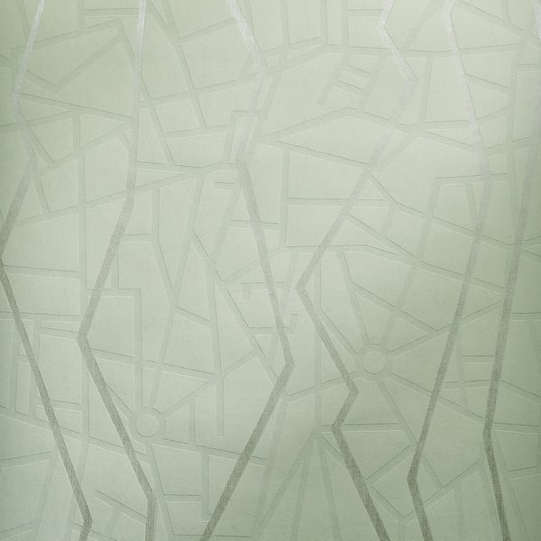 Galerie Wallpaper Product code: 64637 - Slow Living Wallpaper Collection - Green Silver  Colours -  