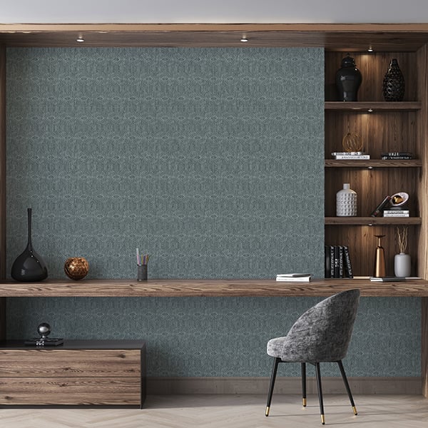 Galerie Wallpaper Product code: 65009R - Feel Wallpaper Collection - Grey Blue Silver  Colours -  