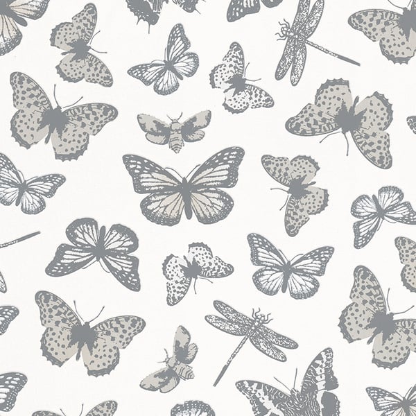 Galerie Wallpaper Product code: 6771-10 - Imagine Wallpaper Collection - White Grey Colours -  