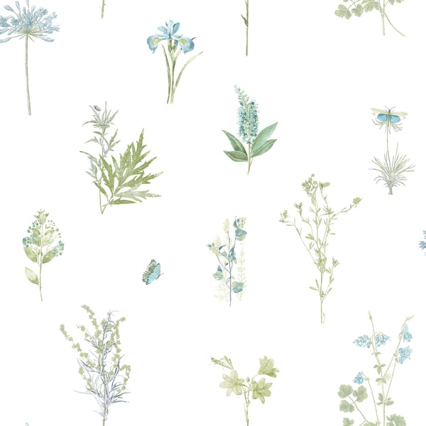 Galerie Wallpaper Product code: 7343 - Evergreen Wallpaper Collection - Aqua Colours -  