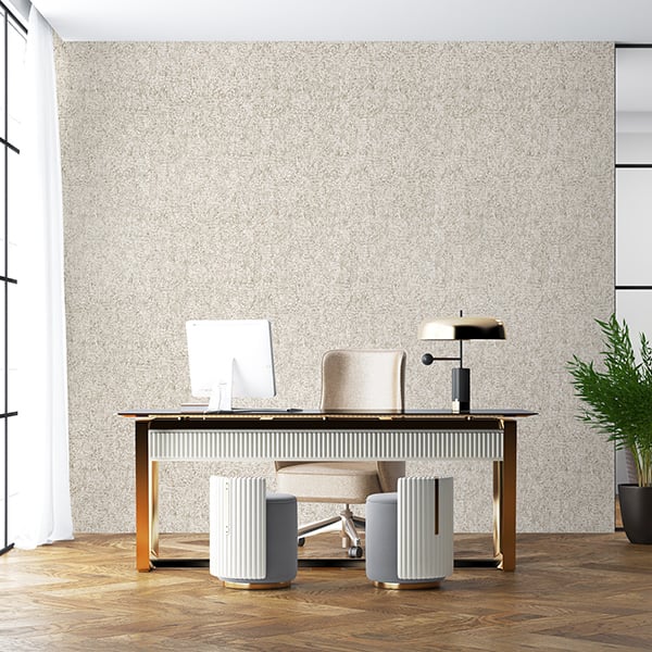 Galerie Wallpaper Product code: 81267R - Feel Wallpaper Collection - Cream Beige Silver Colours -  