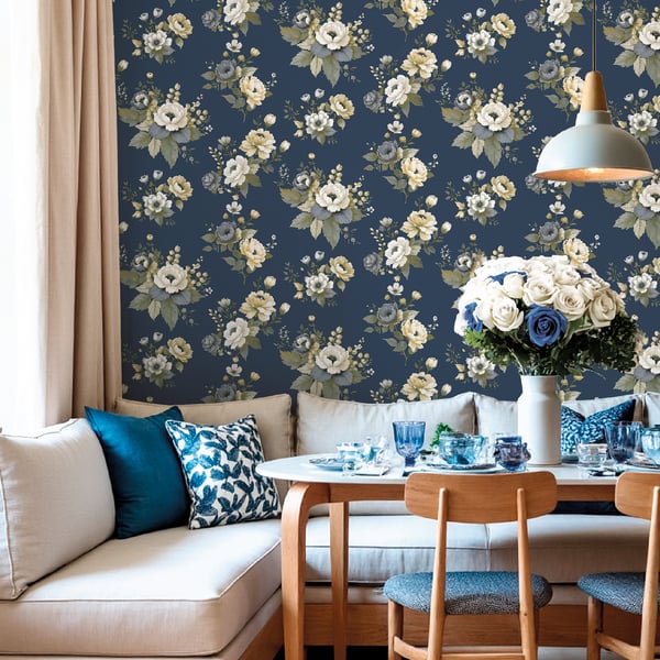 Galerie Wallpaper Product code: 8332_2 - Blooming Garden Wallpaper Collection - Blue Colours -  
