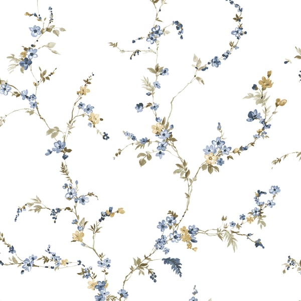 Galerie Wallpaper Product code: 8336 - Blooming Garden Wallpaper Collection - Blue Colours -  