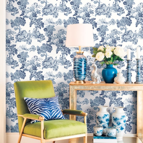 Galerie Wallpaper Product code: 8342_2 - Blooming Garden Wallpaper Collection - Blue Colours -  