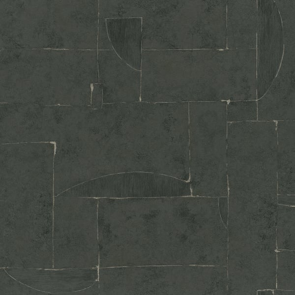 Galerie Wallpaper Product code: 95043 - Vault Wallpaper Collection - Black Colours -  