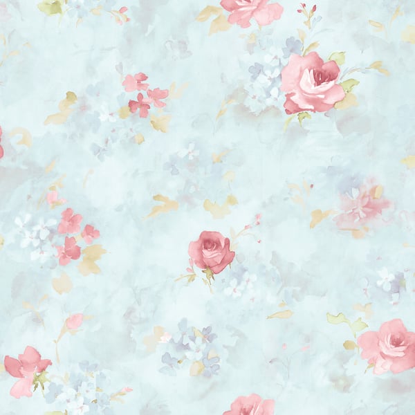 Galerie Wallpaper Product code: AB27662 - Abby Rose 4 Wallpaper Collection - Blue Pink Colours -  