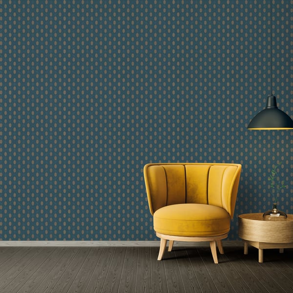 Galerie Wallpaper Product code: AC60021_2 - Absolutely Chic Wallpaper Collection - Beige Blue Brown Colours -  