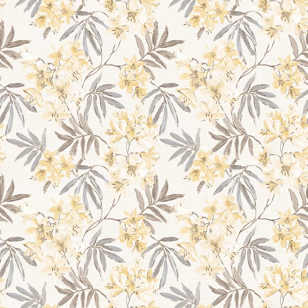 Galerie Wallpaper Product code: AF37726 - Abby Rose 4 Wallpaper Collection - Yellow Grey Cream Colours -  