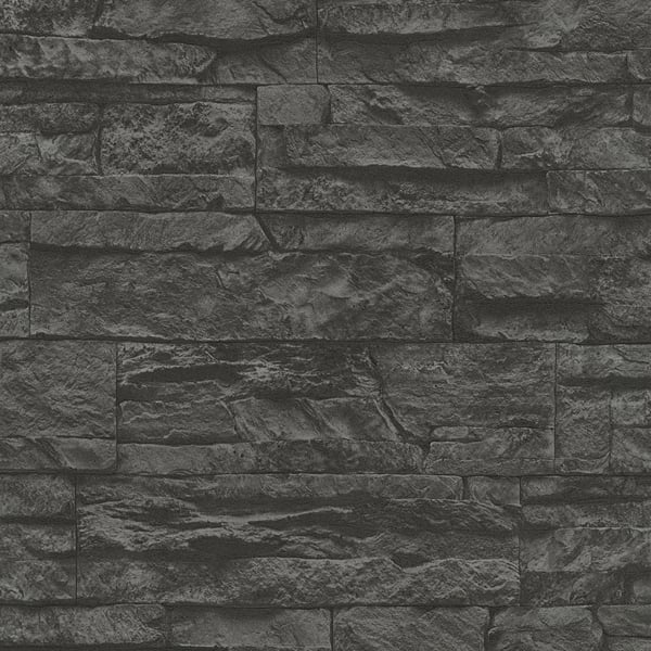 Galerie Wallpaper Product code: BB51153 - Bricks And More Wallpaper Collection - Grey Black Colours -  