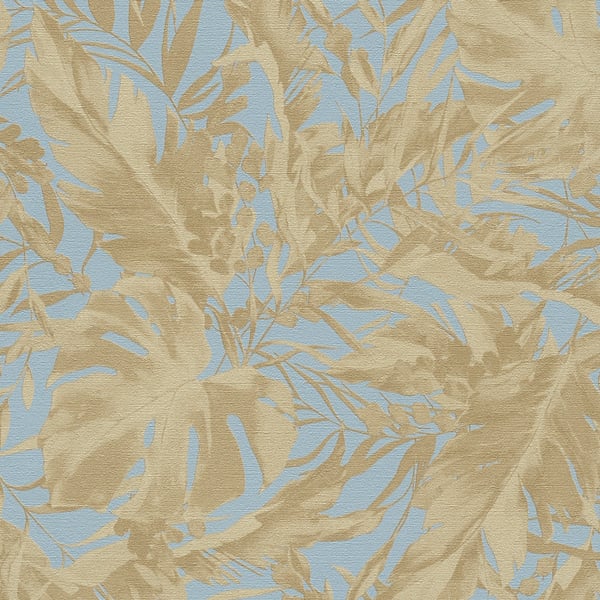 Galerie Wallpaper Product code: CL65235 - Cosmo Living Wallpaper Collection - Blue Metallic Colours -  