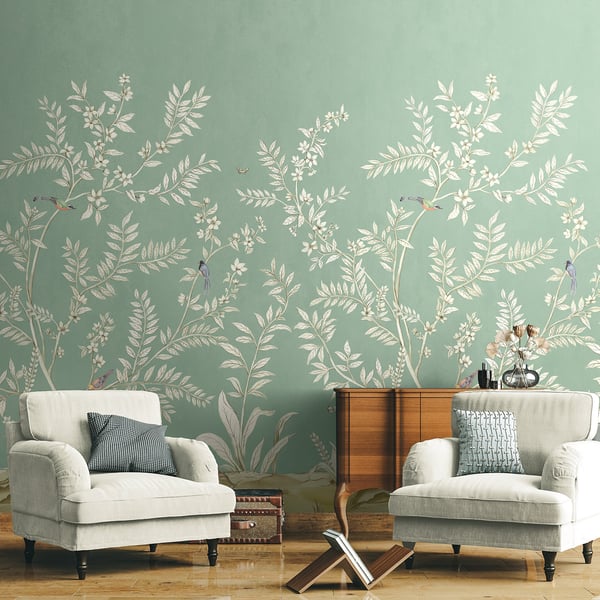 Galerie Wallpaper Product code: DB30414M_2 - Daisy Bennett Wallpaper Collection - Greens Colours -  