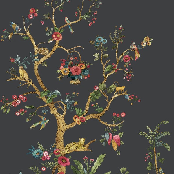 Galerie Wallpaper Product code: DB31900M - Daisy Bennett Wallpaper Collection - Blacks Colours -  