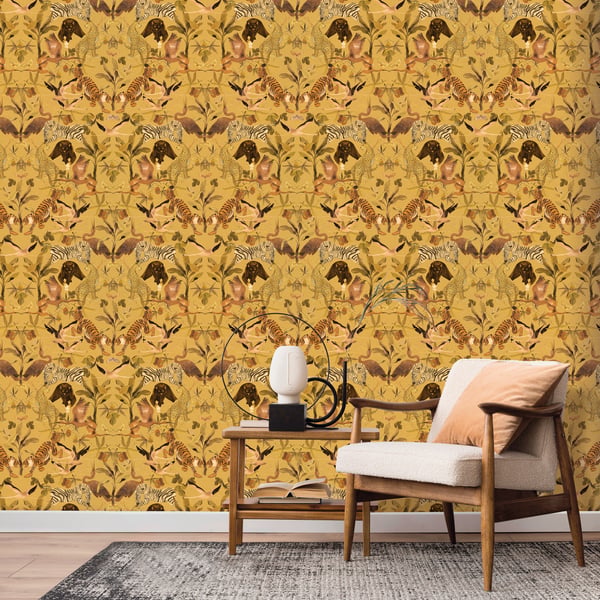 Galerie Wallpaper Product code: DW2002_2 - Designer Walls Wallpaper Collection - Ochre Colours -  