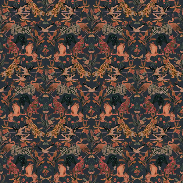 Galerie Wallpaper Product code: DW2003_3 - Designer Walls Wallpaper Collection - Heron Green Colours -  