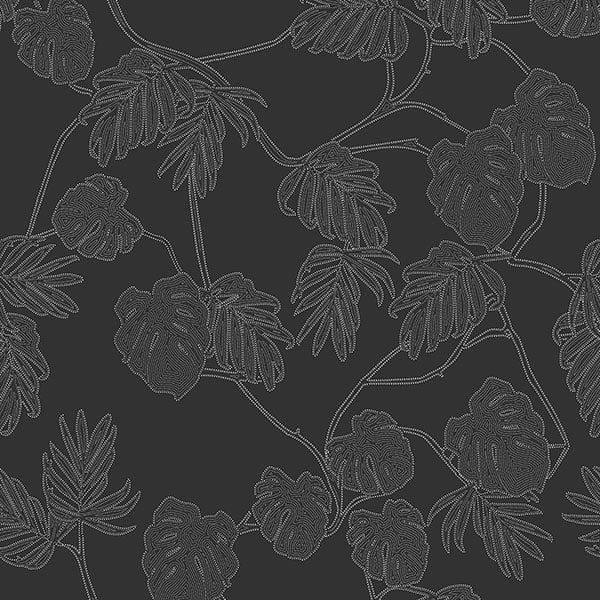 Galerie Wallpaper Product code: ED13075 - Ted Baker Eden Wallpaper Collection - Black White Colours -  