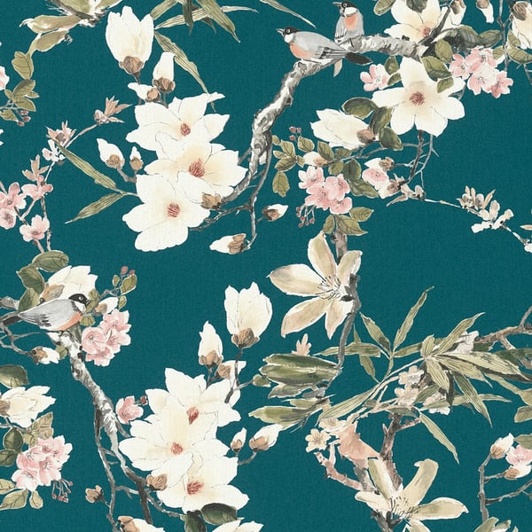 Galerie Wallpaper Product code: ES31103 - Escape Wallpaper Collection - Cream, Beige, Green, Pink, Brown, Black, Grey, Teal Colours -  