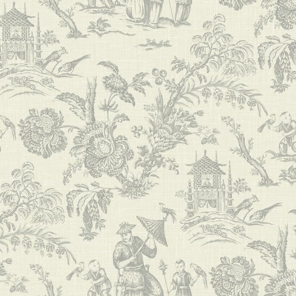 Galerie Wallpaper Product code: FC61808 - French Country Wallpaper Collection - Pelican Gray Colours -  