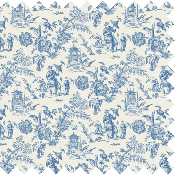 Galerie Wallpaper Product code: FC62812F - French Country Wallpaper Collection - China Blue Colours -  