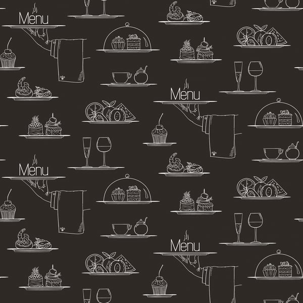Galerie Wallpaper Product code: G45408 - Just Kitchens Wallpaper Collection - Black Colours -  