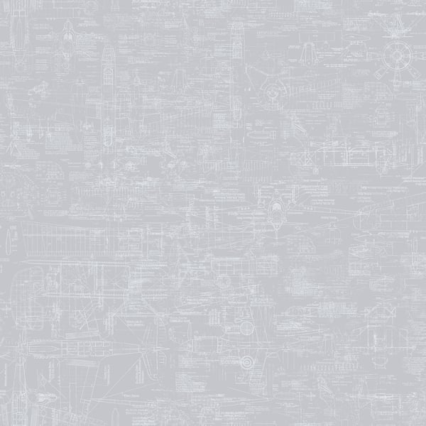 Galerie Wallpaper Product code: G56209 - Steampunk Wallpaper Collection - Silver Grey Colours -  