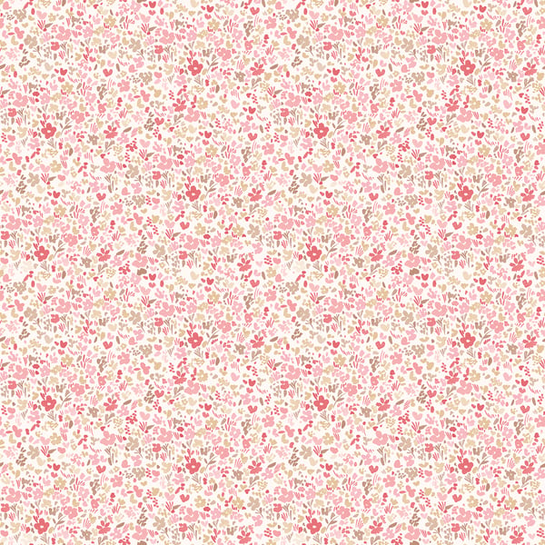 Galerie Wallpaper Product code: G56666 - Small Prints Wallpaper Collection - Pink Brown Red Cream Colours -  