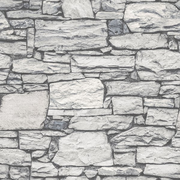 Galerie Wallpaper Product code: G67971 - Organic Textures Wallpaper Collection - Black Grey Colours -  
