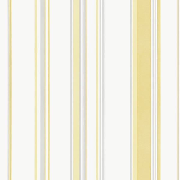 Galerie Wallpaper Product code: G68059 - Smart Stripes 3 Wallpaper Collection - Yellow, Greys Colours -  