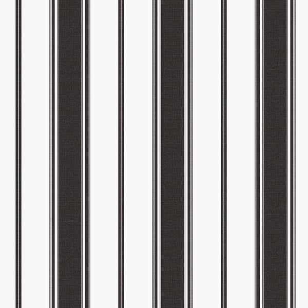 Galerie Wallpaper Product code: G68061 - Smart Stripes 3 Wallpaper Collection - Black Colours -  