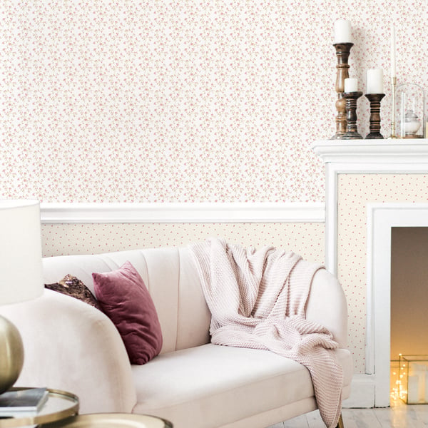 Galerie Wallpaper Product code: G68700_2 - Miniatures 3 Wallpaper Collection - Cream,Red,Brown Colours -  
