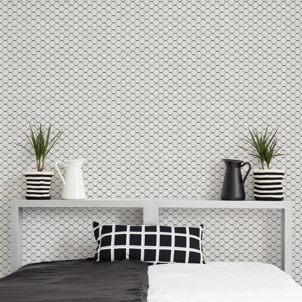 Galerie Wallpaper Product code: G78293_2 - Bazaar Wallpaper Collection - Black Grey Colours -  