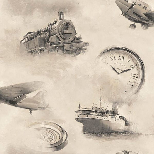 Galerie Wallpaper Product code: HT17201 - Hit The Road Wallpaper Collection -   