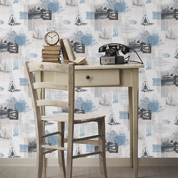 Galerie Wallpaper Product code: HT17230R - Hit The Road Wallpaper Collection -   