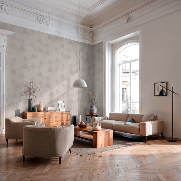 Galerie Wallpaper Product code: HV41073_2 - Havana 2 Wallpaper Collection - Grey, Metallic Colours -  