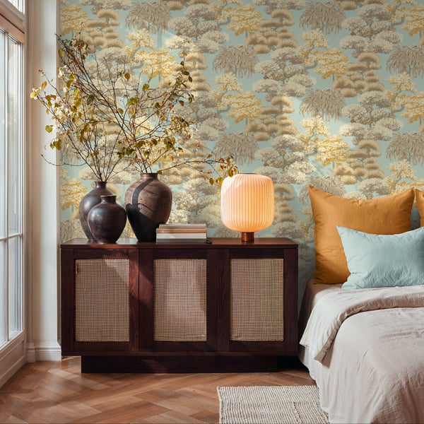 Galerie Wallpaper Product code: HV41080_2 - Havana 2 Wallpaper Collection - Beige, Blue, Brown Colours -  