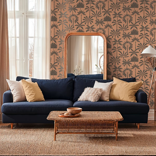 Galerie Wallpaper Product code: HV41088_2 - Havana 2 Wallpaper Collection - Brown, Orange Colours -  